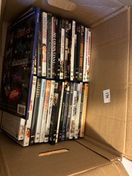 Box Lot Of DVDs Including My Cousin Vinny And Ghost