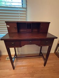 Lovely Antique Wood Small Desk