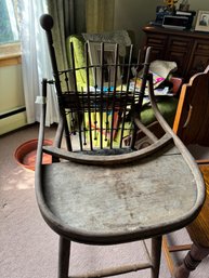 Antique Baby High Chair