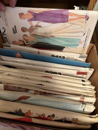 Lot Of Vintage Sewing Patterns & More!