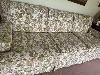 Vintage Print Sofa