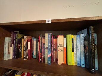 Entire Shelf Of Books - Da Vinci Code, Downton Abbey, And More