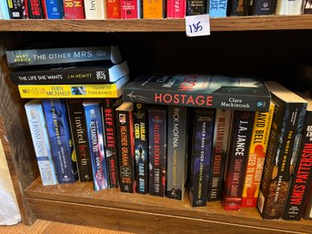 Entire Shelf Of Books - Novels & More!