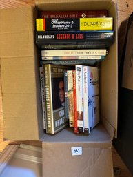 Lot Of Books One Box And One Bag (188-189)
