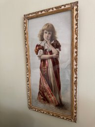 Antique Framed Wall Art Print