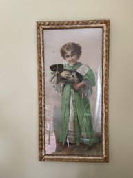 Antique Framed Wall Art Print