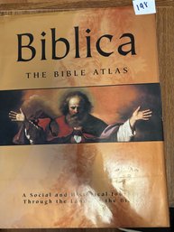 Large Biblica Bible Atlas Book