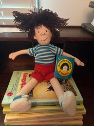 Vintage Beverly Cleary Ramona Book Lot With Doll!