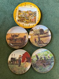 Vintage Decorative Plate Lot