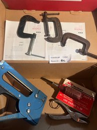 Clamp And Hand Tools Lot