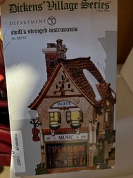 Department 56 Dickens Village Series House - Swift's Stringed Instruments