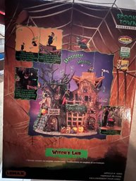 Witches Lair Lemax Spooky Town Halloween Decoration