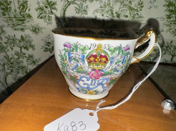 Vintage Queen Elizabeth Hammersley Coronation Cup