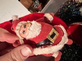 Vintage Christmas Ornament Lot - Including Santa & More!