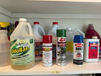 Lot Of Cleaning Supplies