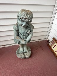 Little Girl Garden Statue