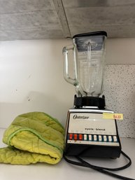 Vintage Osterizer Blender With Glass Pitcher