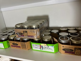 Huge Lot Of Canning Jars