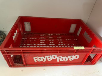 Faygo Bottle Tray / Red Pop Crate