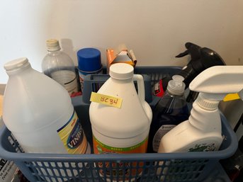 Cleaning Supplies Lot - Includes Easy Off, Awesome Orange & More!