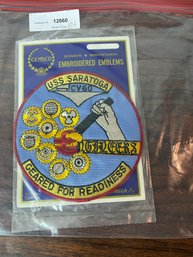 United States Navy USS Saratoga Engineers Patch