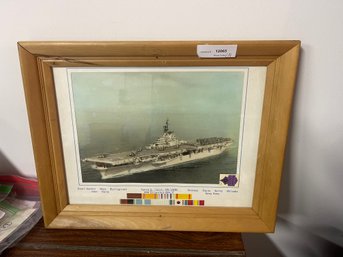 US Navy USS Princeton Framed Photo