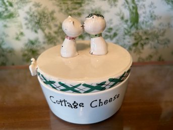 Holt Howard Cottage Cheese Dish With Lid 1958