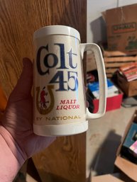 Vintage Colt 45 Thermo Serve Beer Advertising Mug