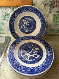 Vintage Royal China Blue Willow Lot