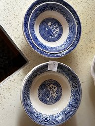 Willow Ware Blue Willow Royal China Bowl Lot