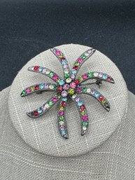 Vintage Rhinestone Brooch