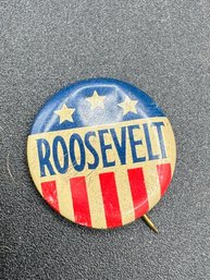 Vintage Roosevelt Presidential Pin