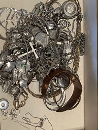 Jewelry Lot Necklaces Sarah Coventry GF Crosses Watches And More