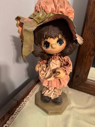 Vintage Paper Mache Doll