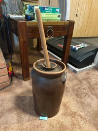 Salt Glazed Butter Churn