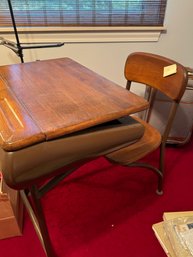 Vintage School Desk