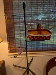 Metal Basket Stand