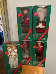 Christmas Themed Doll Lot In Boxes (5)