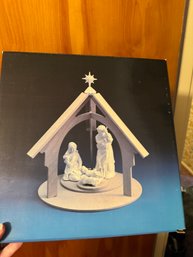 Avon Nativity Collectibles Display Stand