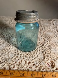 Ball Perfect Mason Blue Glass Mason Jar