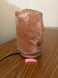 Salt Table Lamp