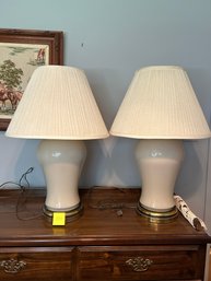 Pair Of Table Lamps