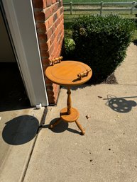 Small Wood Side Table