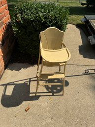 VIntage Metal Dolls High Chair