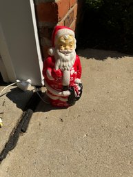 VIntage Santa Blow Mold