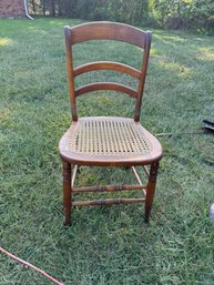 Vintage Cane Bottom Chair