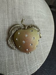 Vintage Forbidden Fruit Brooch