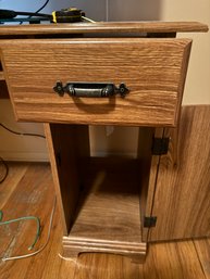 NEED More PHOTOS -  Office Desk With Storage Filing Cabinet