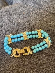 Florenza Turquoise Bead Bracelet
