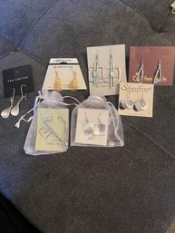 Gorgeous Jewelry Lot Of Earrings New On Cards